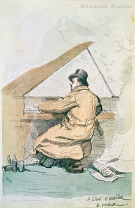 Emmanuel Chabrier, illustration de couverture de 